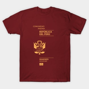 Peru passport T-Shirt